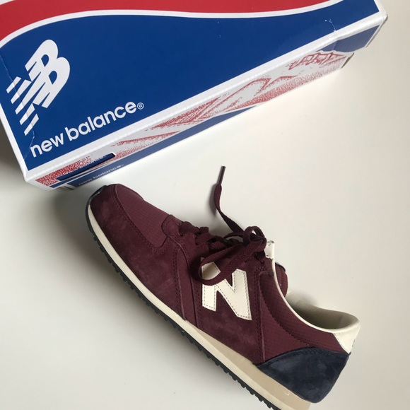 new balance 420 maroon navy